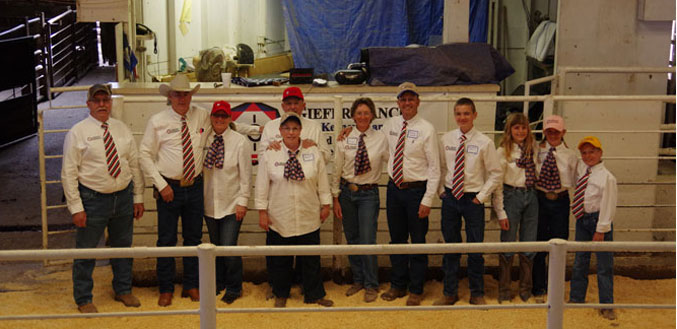 Giefer Ranch Red Angus Sale 2015